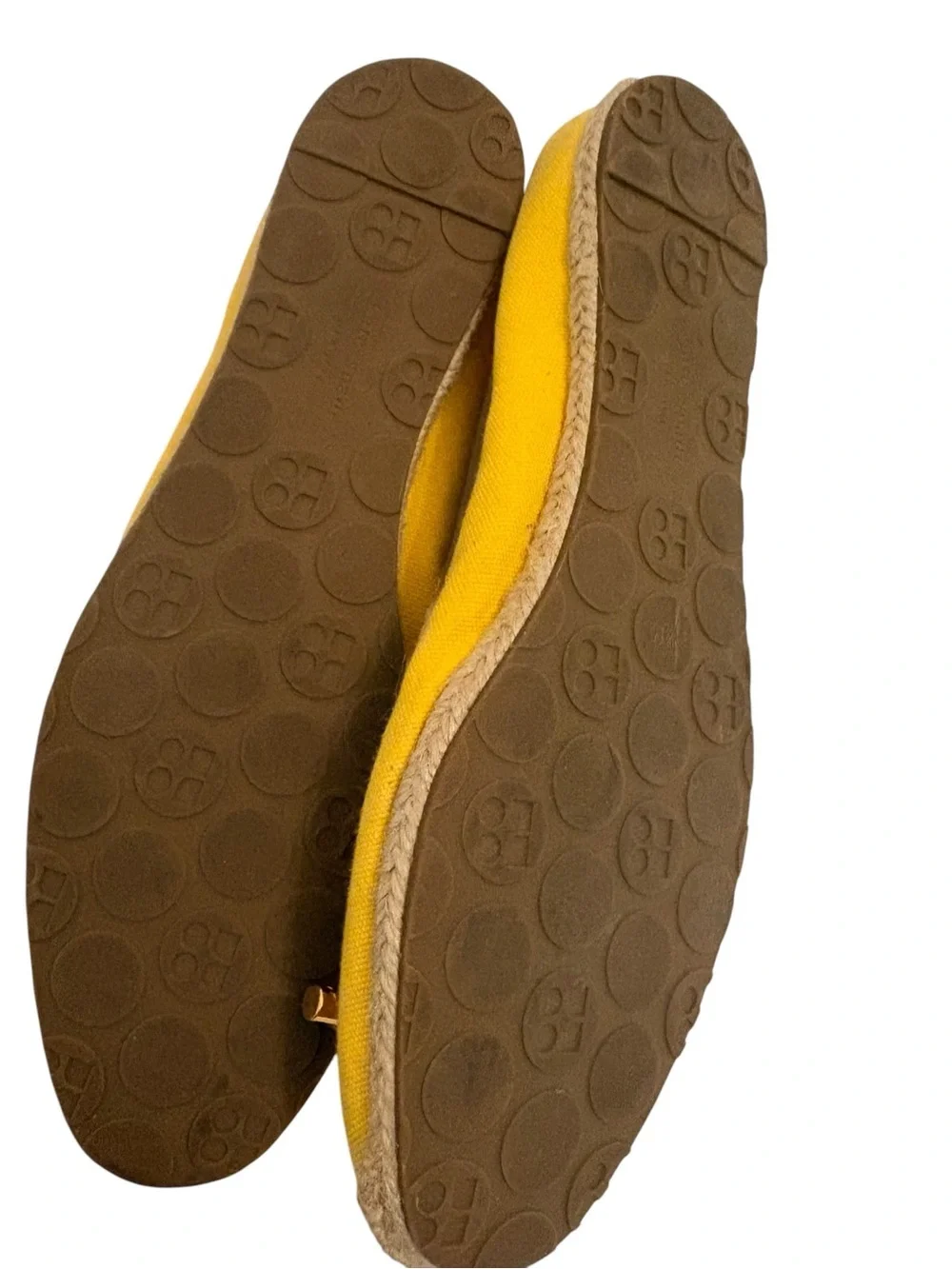kate spade Yellow Canvas Bow Espadrille Flats - Picture 6 of 6